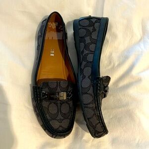 Gently used Coach loafers